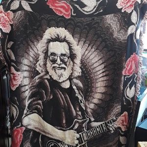 JERRY Garcia Throw Blanket